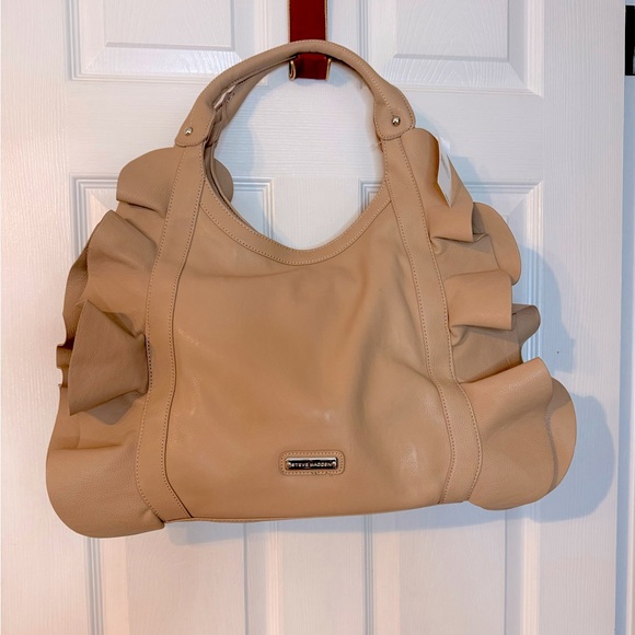 Steve Madden Ruffle Tote - Picture 1 of 6